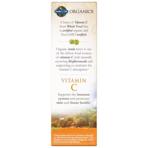 C-vitamin spray Bio narancs és mandarin ízzel Garden of Life 58ml