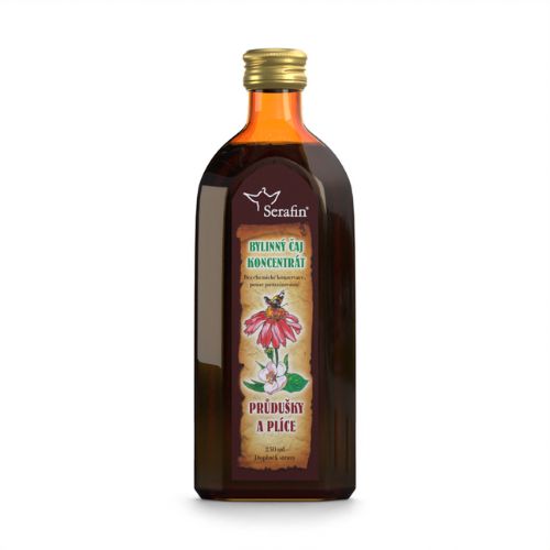 Průdušky a plíce - čajový koncentrát Serafin 250ml