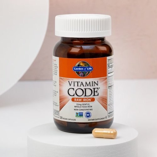 Vitamin Code RAW železo Garden of Life 30ks