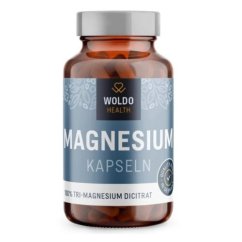 Magnézium Tri-Magnesium-dicitrát Woldo 120 kapszula