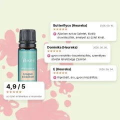Szegfűszeg levél illóolaj Venoc 10 ml, az üzlet értékelése a Heurekán Szegfűszeg levél illóolaj Venoc 10 ml, az üzlet értékelése a Heurekán