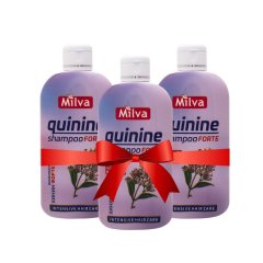 Zestaw szamponu chinin forte 3x 200 ml Zestaw szamponu chinin forte 3x 200 ml