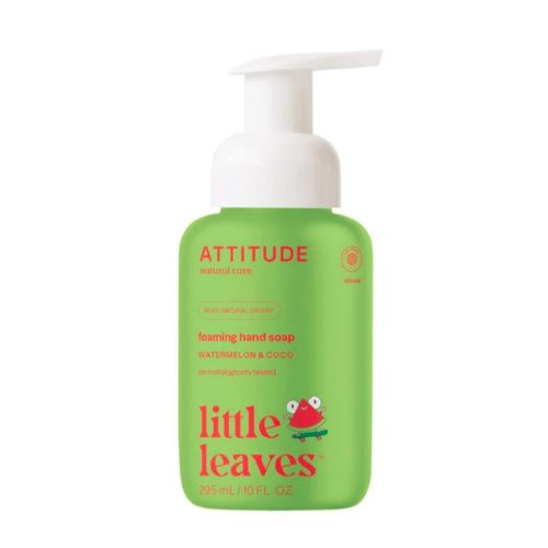 Dětské pěnivé mýdlo na ruce ATTITUDE Little leaves s vůní melounu a kokosu 295ml