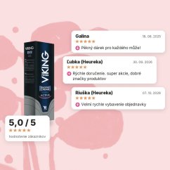 Gél na holenie Active Viking Aroma 100 ml, hodnotenia zákazníkov