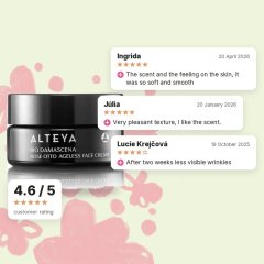 Bio Damascena Alteya Organics Anti-Ageing Face Cream 50 ml, customer ratings
