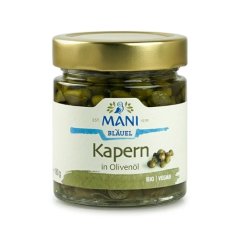 Bio kapary v extra panenském olivovém oleji MANI 180g