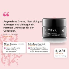 Bio Damascena Anti-Aging Augencreme von Alteya Organics 15 ml, Kundenbewertungen