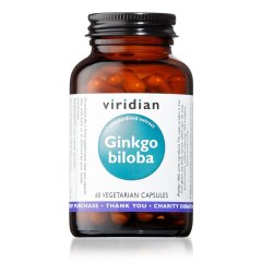Ginkgo Biloba Viridian 60 kapslí