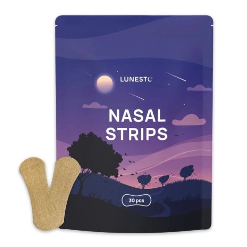 Pásky na nos proti chrápaniu - Nasal strips - Lunesto 30 ks