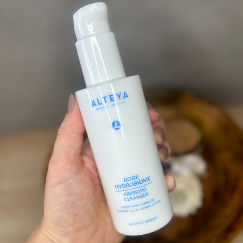 Prebiotické čistiace mlieko Rose Hydrobiome Alteya Organics 120ml