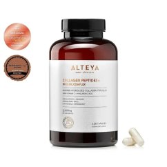 Kolagenové peptidy s komplexem z růžového oleje Alteya Organics 120 kapslí Kolagenové peptidy s komplexem z růžového oleje Alteya Organics 120 kapslí