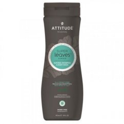 Přírodní pánský šampon proti lupům a tělové mýdlo (2v1) Super leaves Attitude 473ml