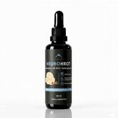 NeuroHrot tinktúra Hericium + vitamín B12 + Ashwagandha Hrotlife 60ml