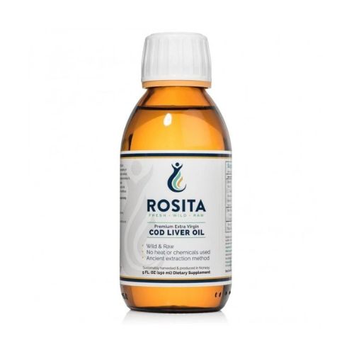 Olej z wątroby dorsza extra virgin w płynie Rosita 150 ml
