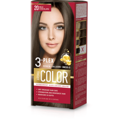 Farba do włosów - mleczna czekolada nr 20 Aroma Color