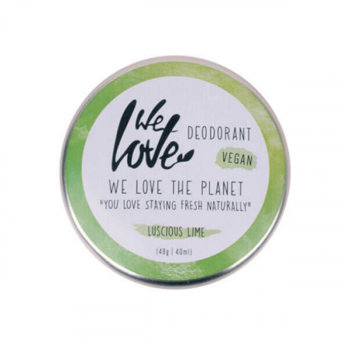 Naturalny dezodorant w kremie "Lucious Lime" We love the Planet 48 g