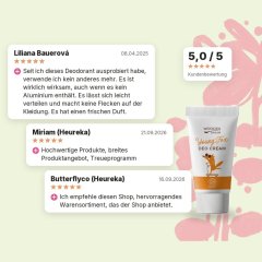 Bio-Creme-Deo Young Fox mit innovativem Applikator Wooden Spoon 40 ml, Kundenbewertung