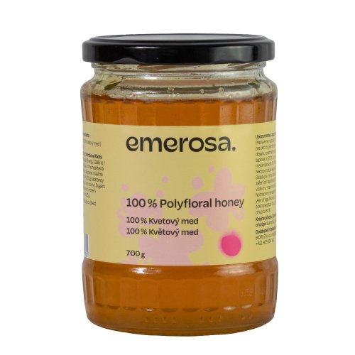 Miód kwiatowy Emerosa 700g