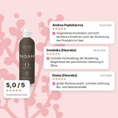 Feuchtigkeitsspendender Haarconditioner Sesamöl mit Hafer Noah 250ml, Kundenbewertungen