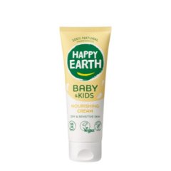 Prírodný baby & kids jemný a vyživujúci krém pre suchú a citlivú pokožku Happy Earth 75ml