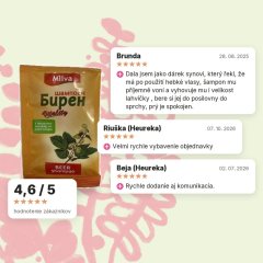 Šampón na vlasy pivné droždie 12ml vzorka, hodnotenia zákazníkov Šampón na vlasy pivné droždie 12ml vzorka, hodnotenia zákazníkov