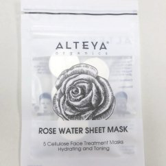 Celulózová maska na tvár Alteya Organics 5 ks