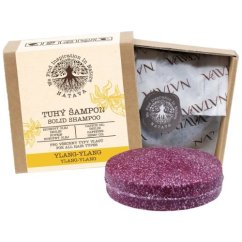 Szampon w kostce Ylang-Ylang NATAVA 85g Szampon w kostce Ylang-Ylang NATAVA 85g