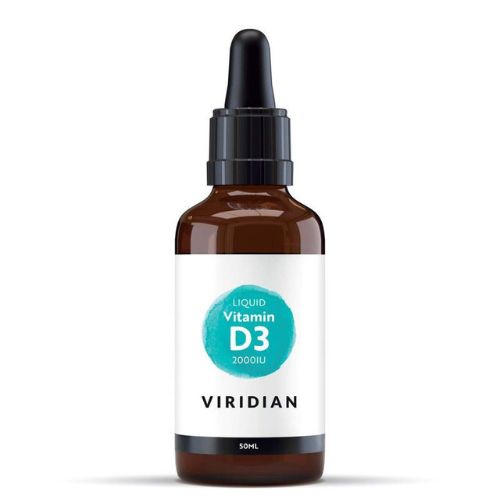 Płynna witamina D3 2000IU Viridian 50ml