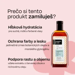 Hydratačný šampón na suché vlasy Nuggela & Sulé 250ml