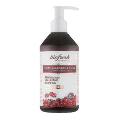 Delikatny szampon zwiększający objętość włosów z pantenolem i B5 Pomegranate & Rose 250ml