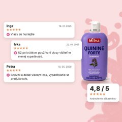 Šampón chinín forte 200 ml, hodnotenia zákazníkov