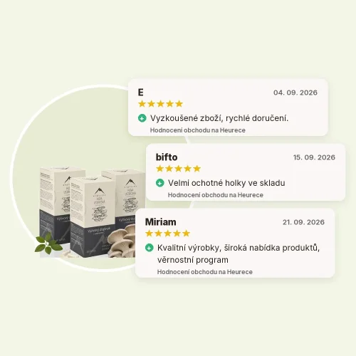Imunita pro děti na celý podzim - Hlíva ústřičná s vitamínem C 180cps Hrotlife