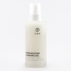 Čistící gel na pleť s 5% kyselinou glykolovou Two Cosmetics 200ml