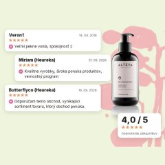 Pleťové mydlo Bio Damascena Alteya Organics 250 ml, hodnotenia zákazníkov