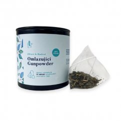 Piramidki herbaciane Pył Odmładzający w puszce The Tea Republic 10szt