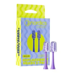 Pótfejek szonikus fogkeféhez Lila Nordics Oral Care 2 db