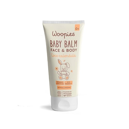 Detský organický balzam na telo a tvár kokos a nechtík Wooden Spoon 100ml