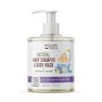 Żel pod prysznic i szampon do włosów dla dzieci 2w1 z ziołami Wooden Spoon 300ml