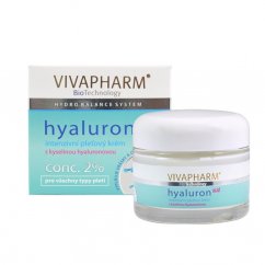 Intenzivní pleťový krém s 2% kyselinou hyaluronovou Vivapharm 50ml