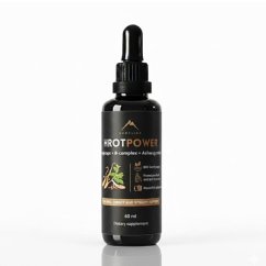 Hrotpower - tinktura z Cordyceps + B-komplex + Ashwagandha Hrotlife 60ml