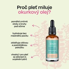 Okurkový olej Venoc 50ml