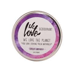 Přírodní krémový deodorant "Lovely lavender" We love the Planet 48 g