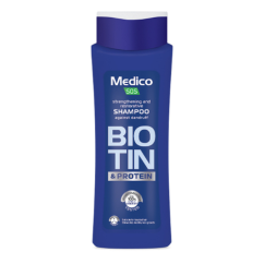 Šampón proti lupinám s biotínom a proteínom Medico SOS 390 ml