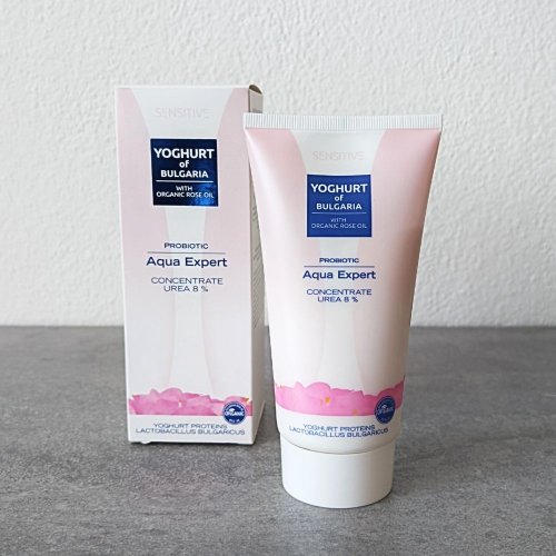 Koncentrát na telo probiotický AQUA EXPERT s organickým ružovým olejom YOGHURT OF BULGARIA 150 ml
