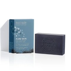 Mydło detoksykujące z węglem aktywnym Pure skin Biotrade 100g