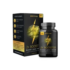 Dr. Booster - pamięć, koncentracja, energia MOVit Energy 60 wegańskich tabletek Dr. Booster - pamięć, koncentracja, energia MOVit Energy 60 wegańskich tabletek