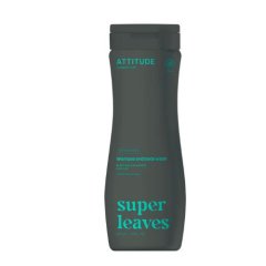 Természetes férfi sampon és testszappan (2 az 1-ben) ATTITUDE Szuper levelek méregtelenítő hatással - normál hajra 473ml