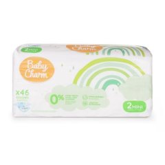 Gyermek pelenka Super Dry Flex Mini 3-6 kg BabyCharm 46 db
