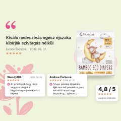 Woopies baba EKO pelenka MINI (3-8kg) Wooden Spoon 36 db, vásárlói értékelések Woopies baba EKO pelenka MINI (3-8kg) Wooden Spoon 36 db, vásárlói értékelések