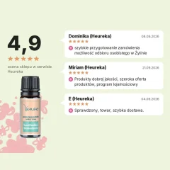 Aromaterapeutyczna mieszanka olejków eterycznych Koncentracja Venoc 10ml, ocena sklepu w serwisie Heureka